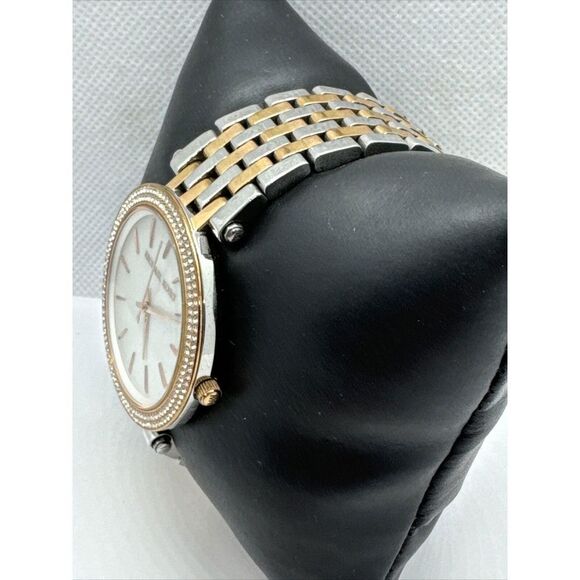 Michael Kors Darci MK3321 Women\'s Two-Tone Analog Dial Quartz Wrist Watch JNA412 main image 9